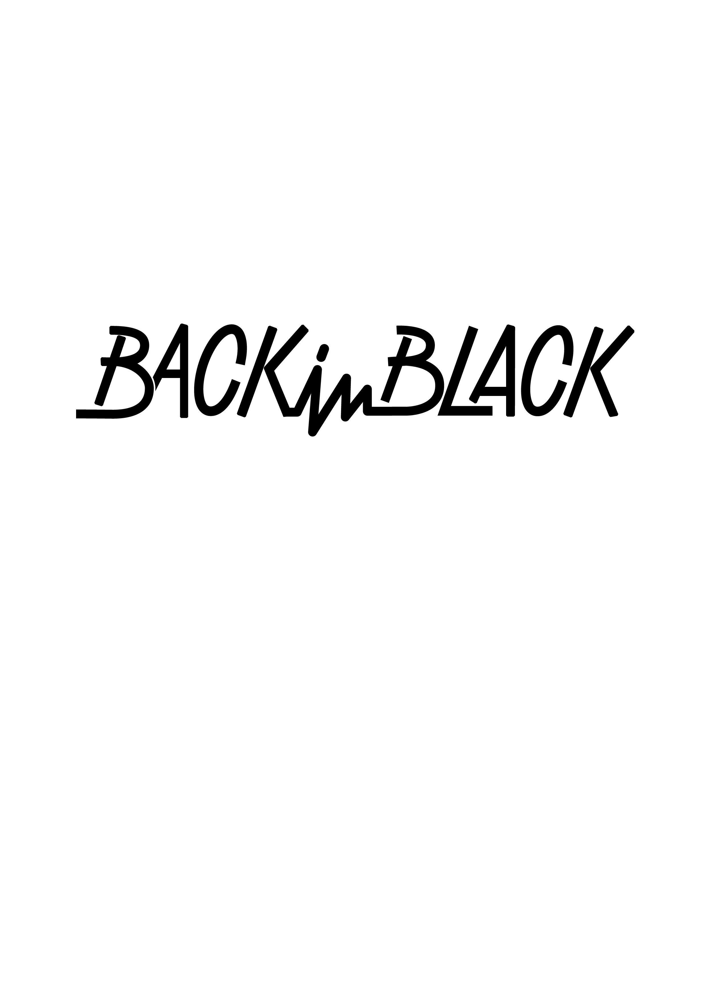 Logo BACK IN BLACK