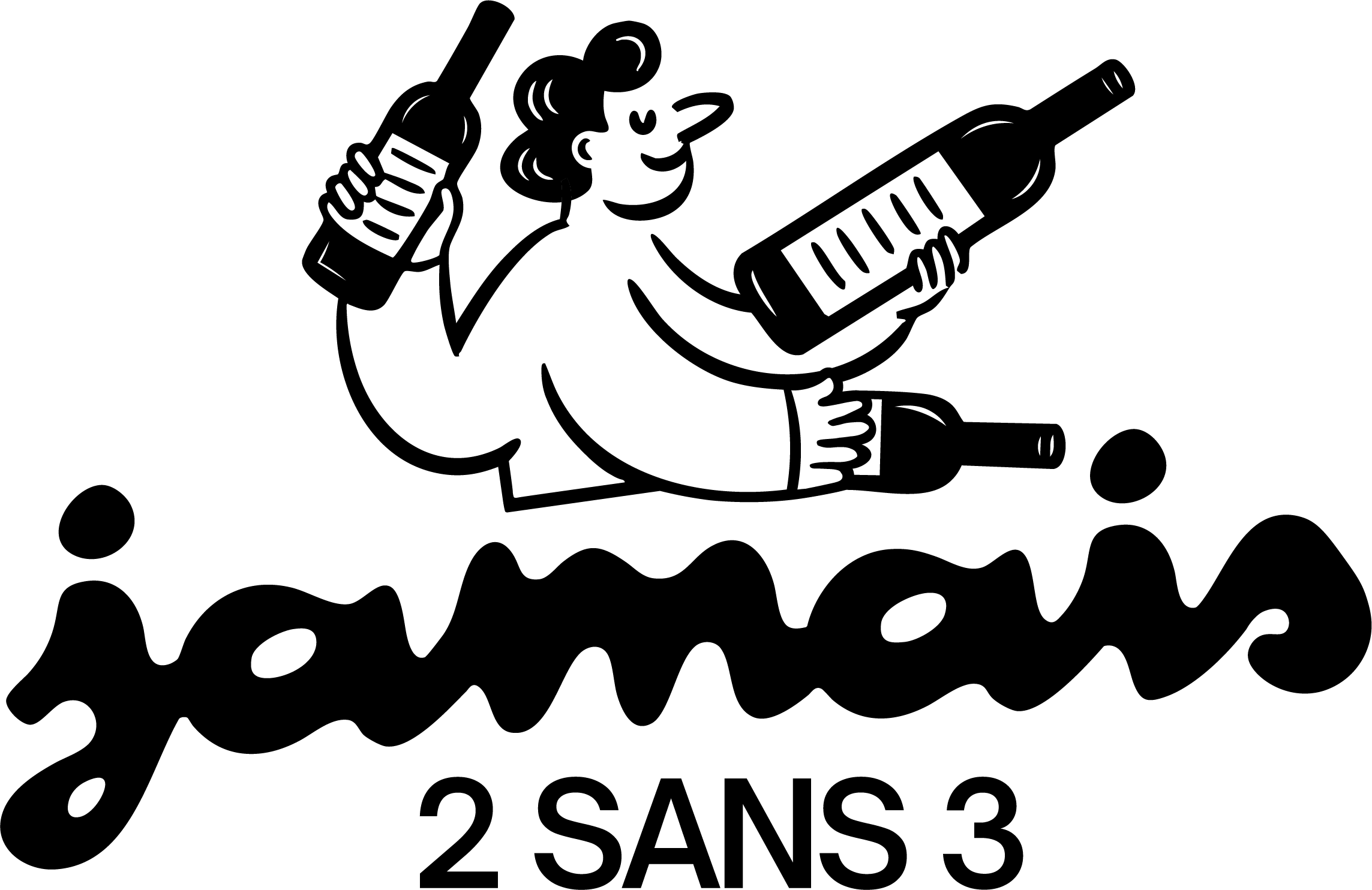Logo Jamais 2 sans 3