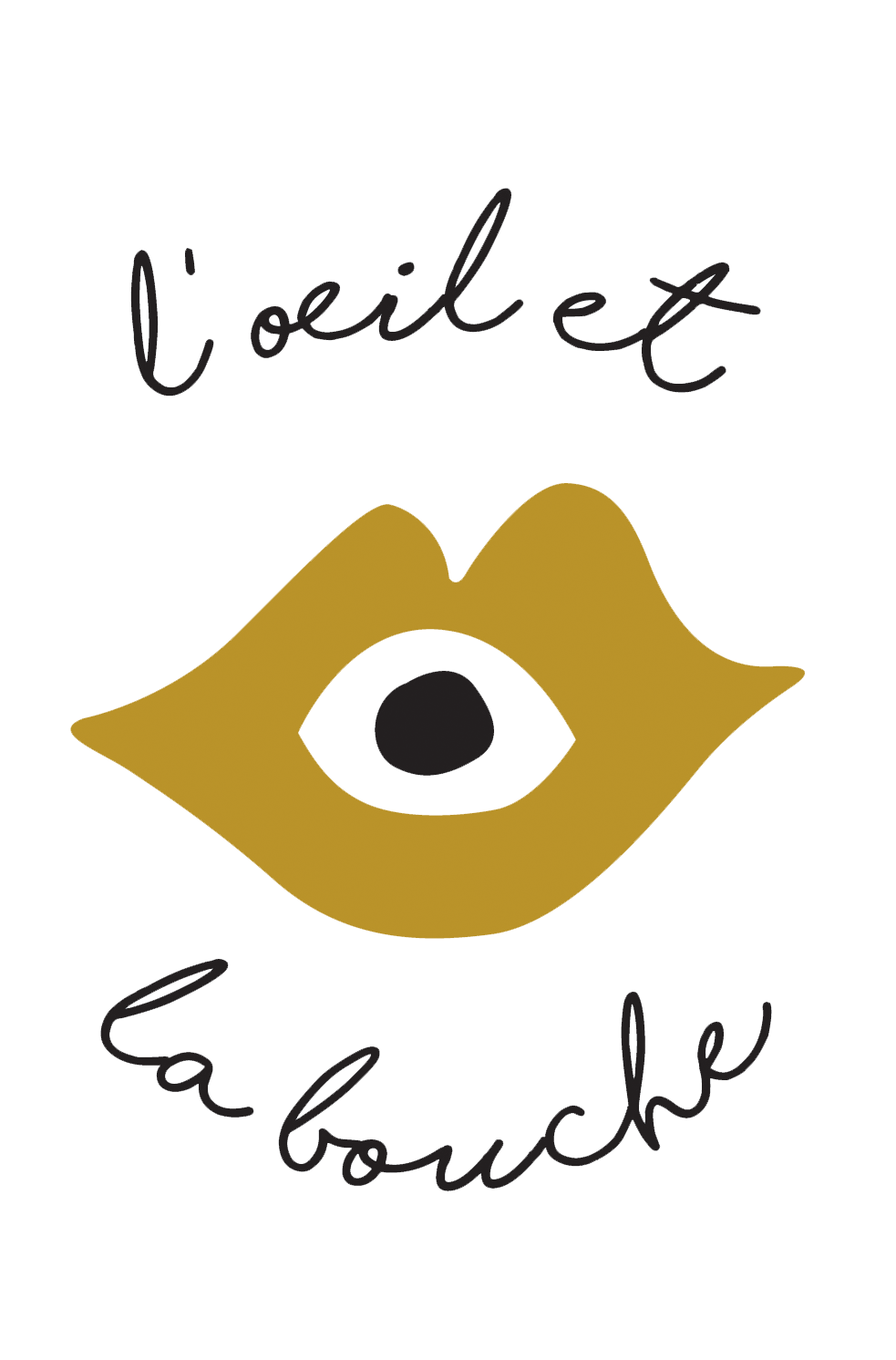 Logo L'oeil et la bouche