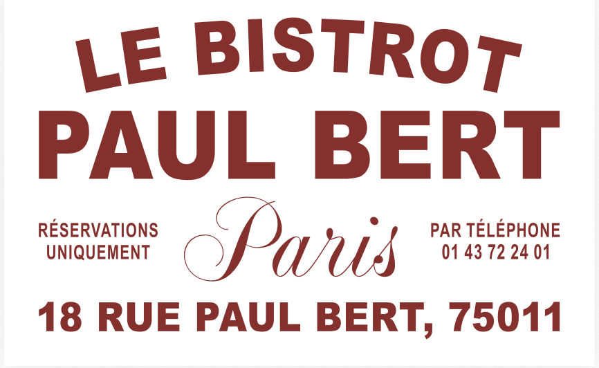 Logo Bistrot Paul Bert